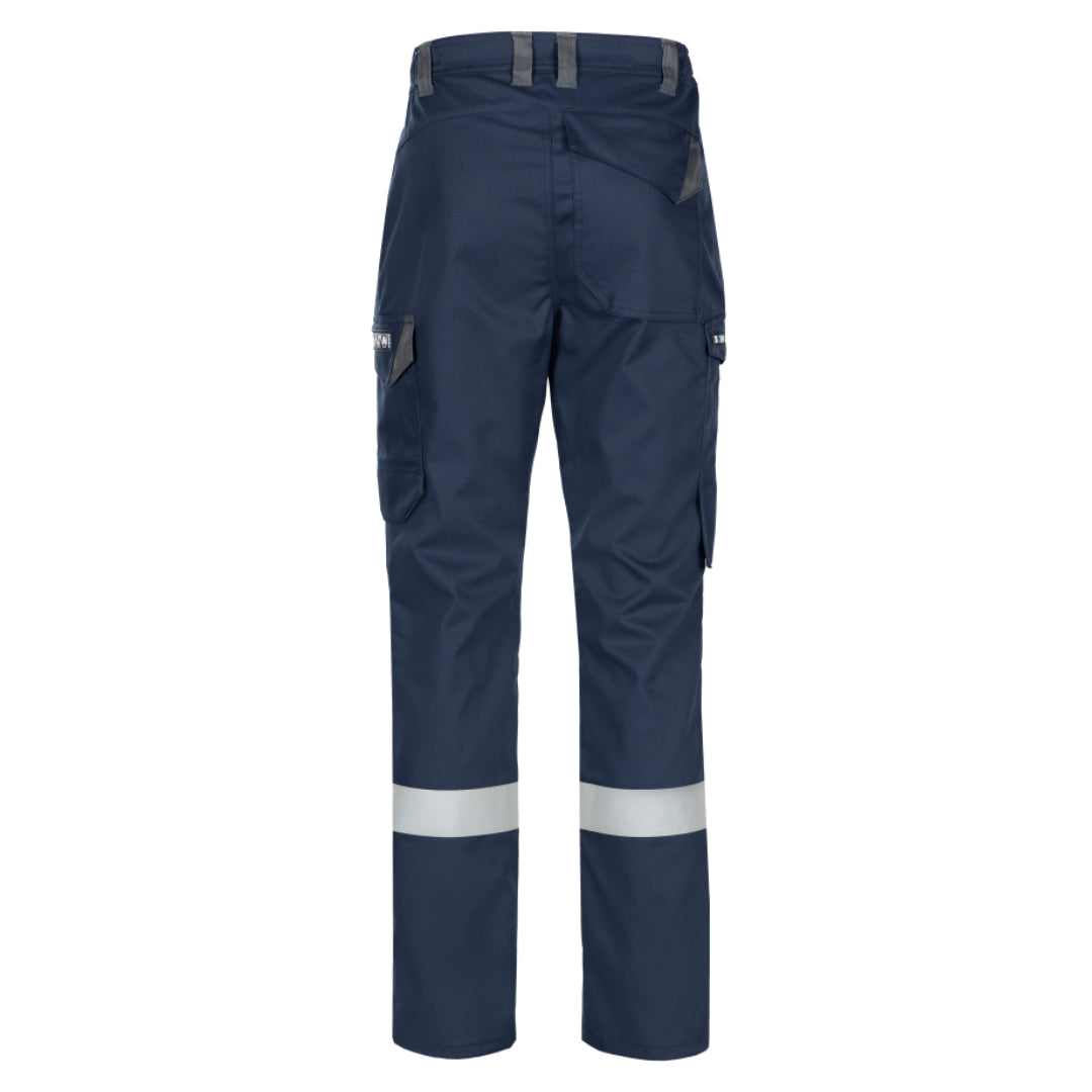 Helin Work navy trousers with ARC protection ELIM 8.2 cal/cm²
