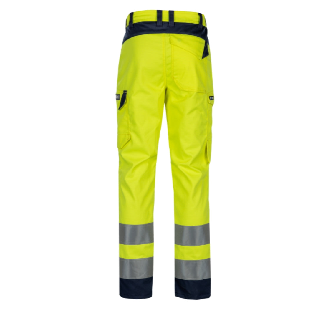 Atik Yellow Work trousers with ARC protection ELIM 8.2 cal/cm²