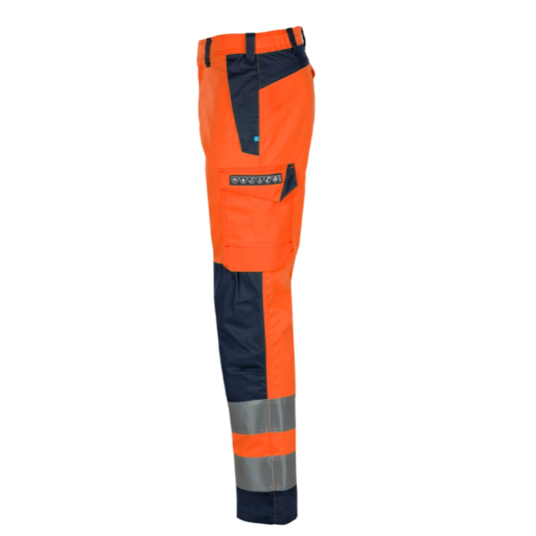 Stribor Orange Work trousers with ARC protection ELIM 7 cal/cm²