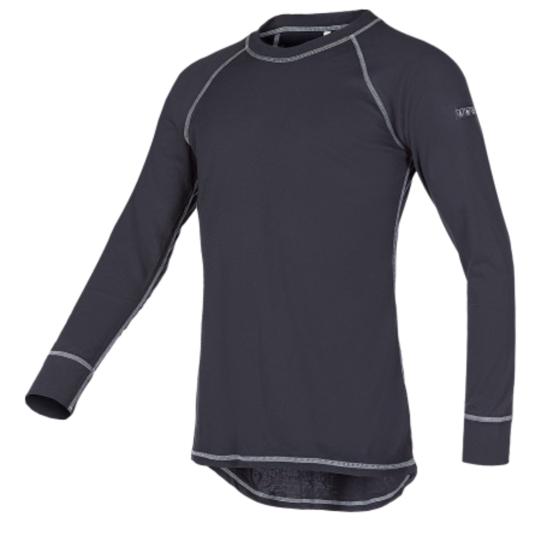 Tiolo Navy Base Layer T-Shirt long sleeves with ARC protection ATPV 5.7 cal/cm²