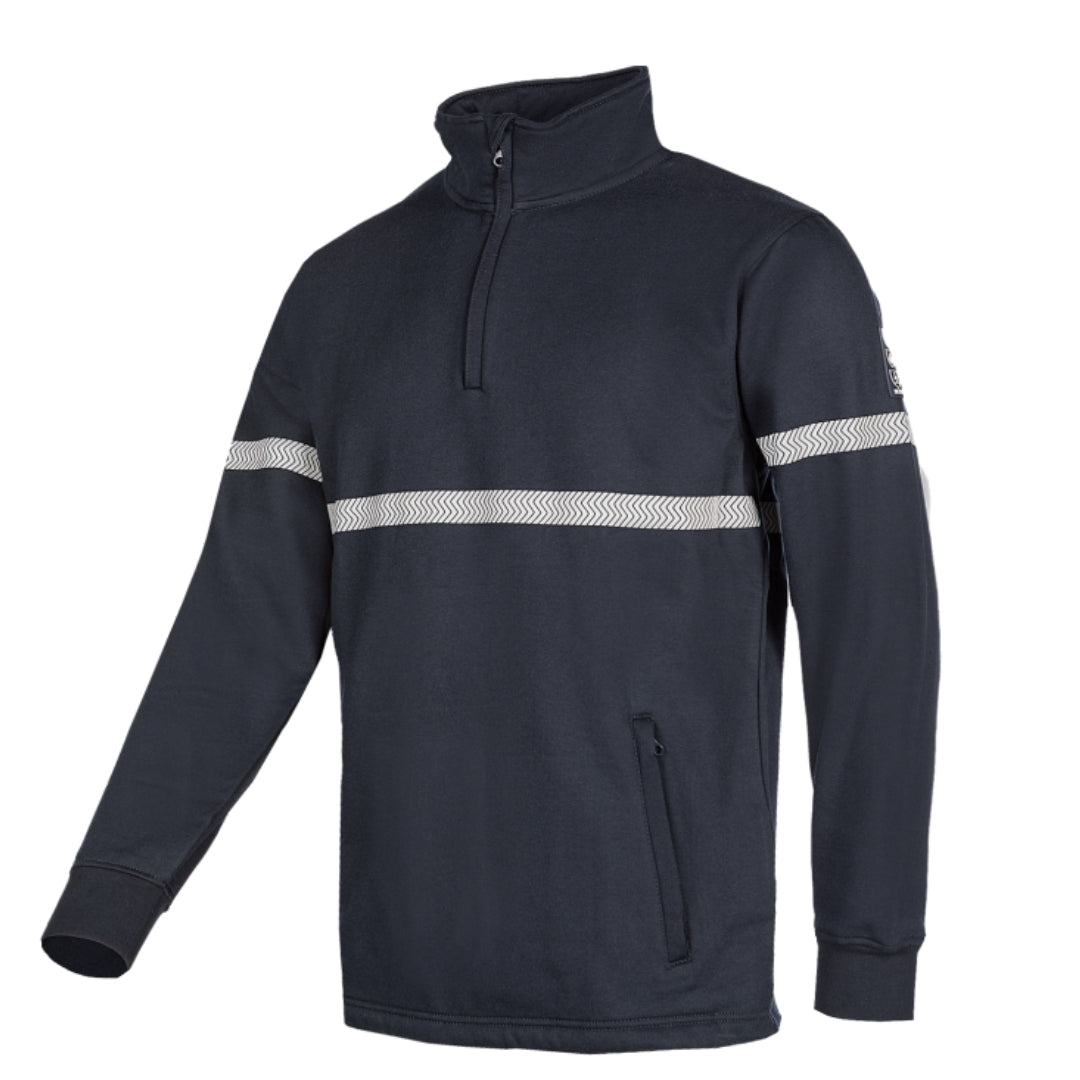 Druten Navy Sweater with ARC protection Elim 12 cal/cm²