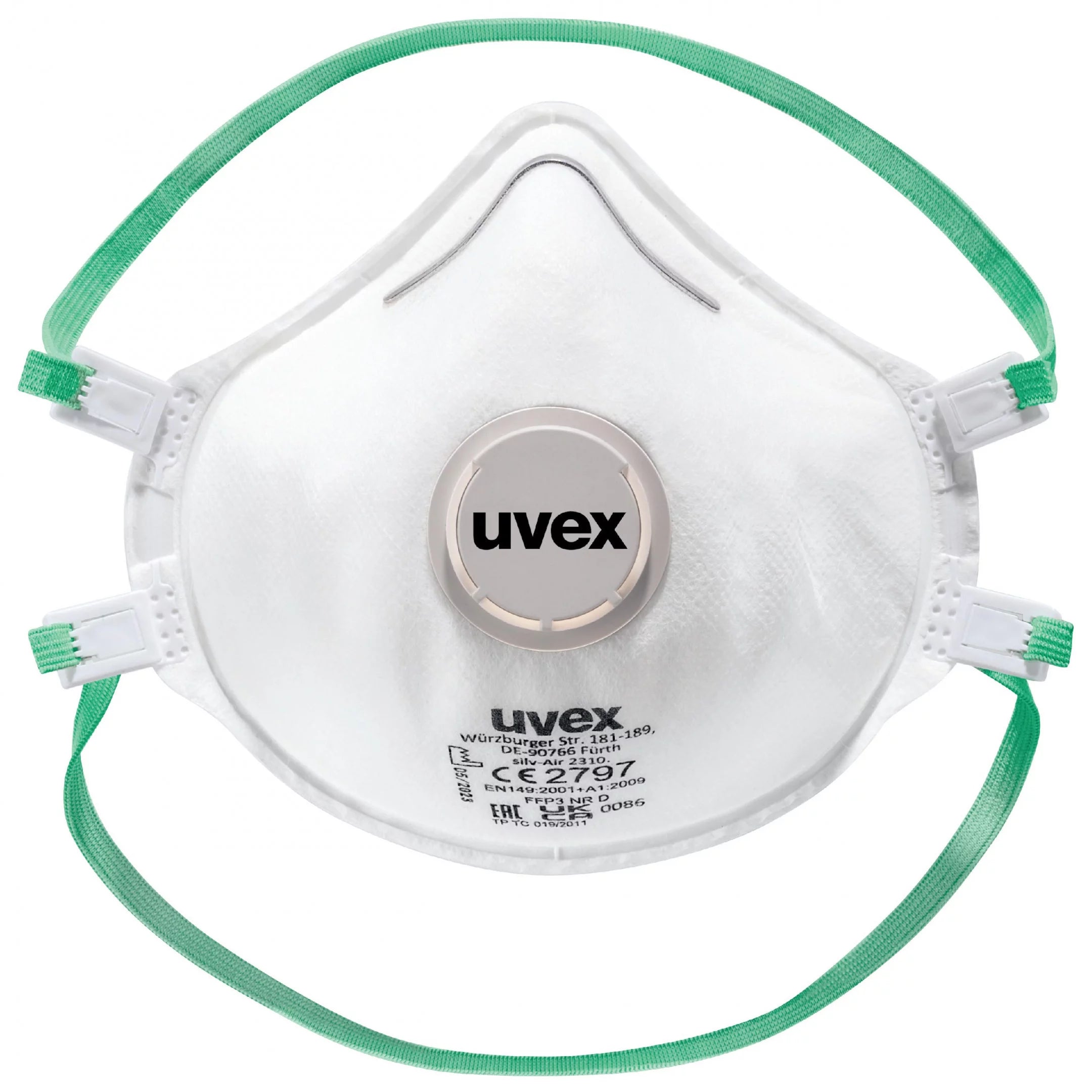 Uvex silv-Air c 2310FFP3 mask (15 in a box)