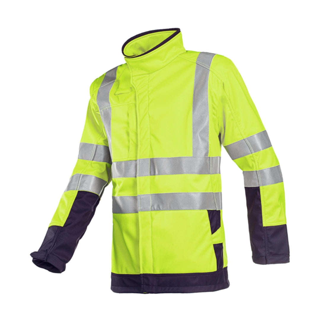 Playford Hi-vis softshell with ARC protection (Orange or Yellow) APTV 24.3 cal/cm²