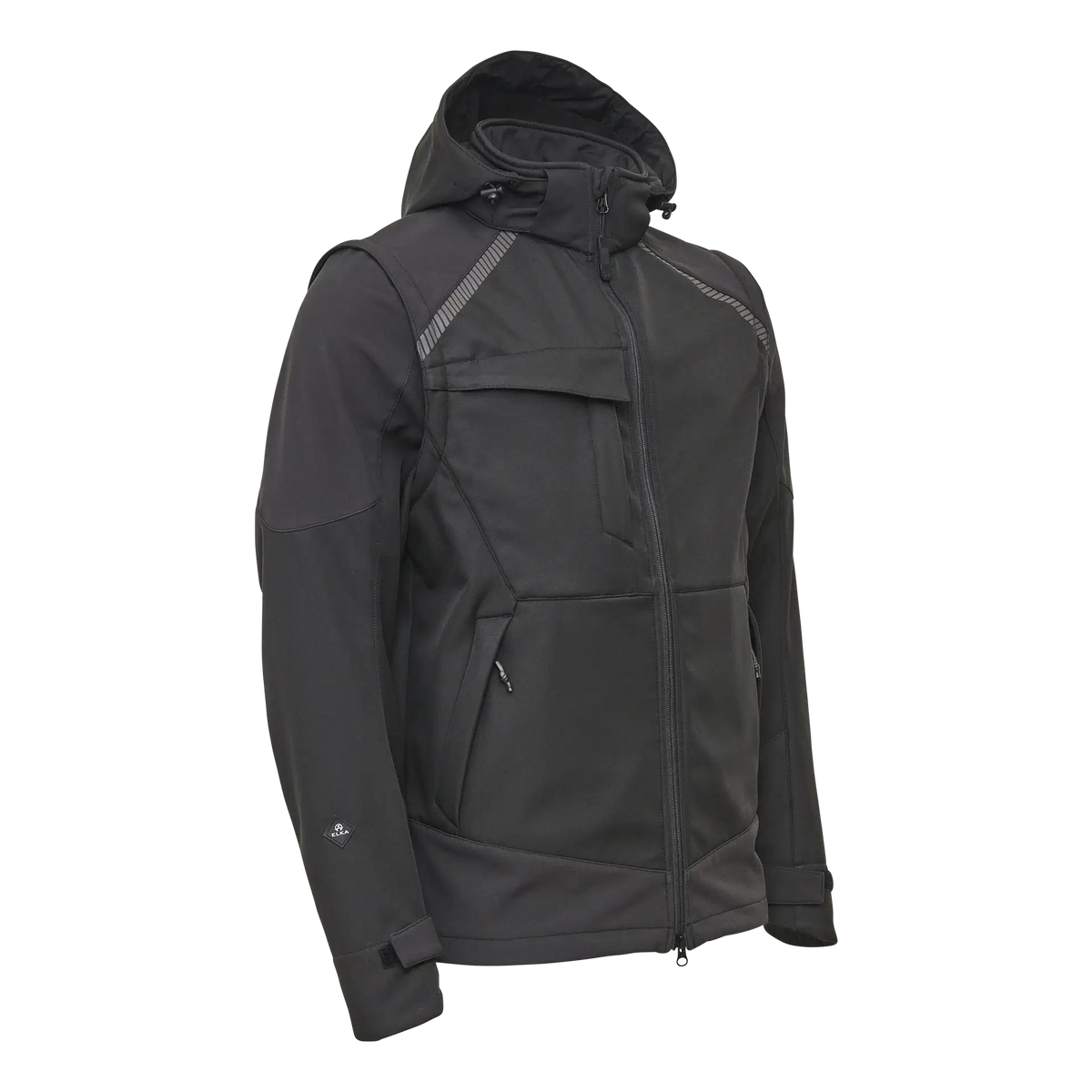 Elka 117300 Working Xtreme Softshell Jacket with detachable sleeves
