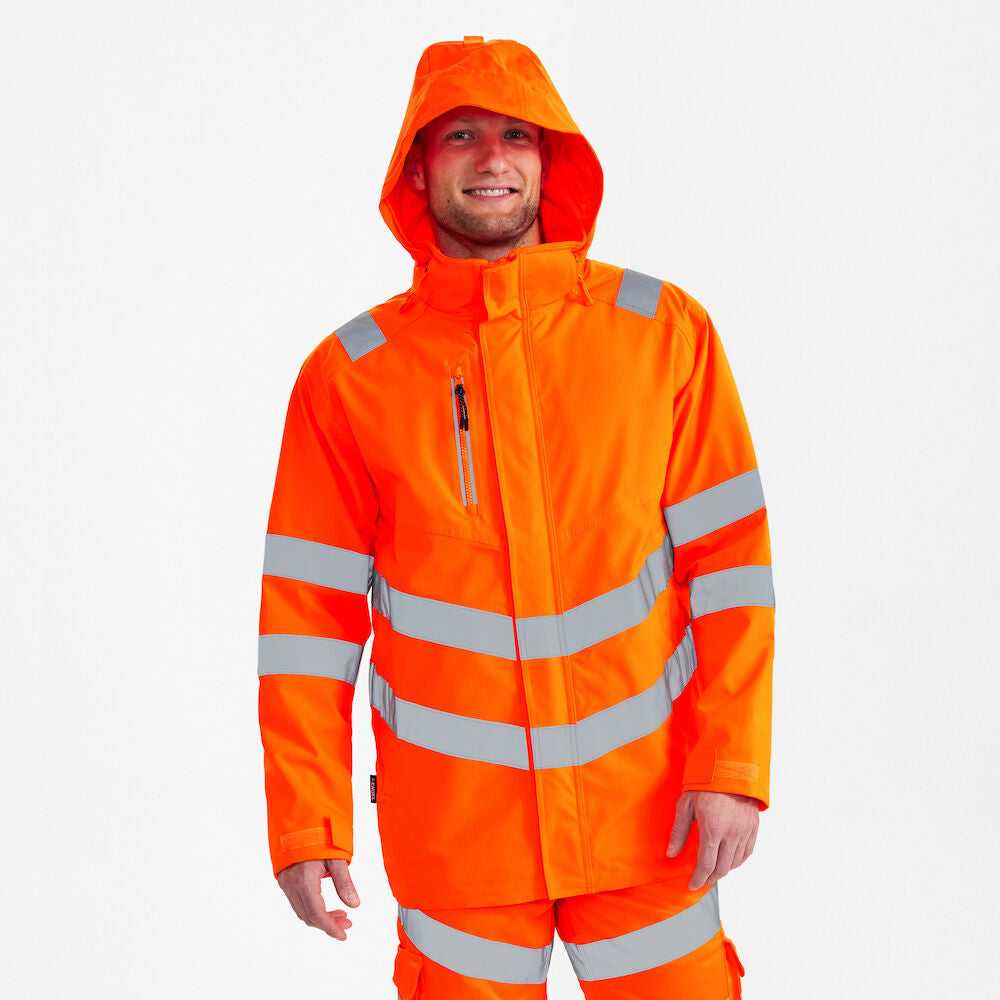 ENGEL Hi Visibility Safety Parka Shell Jacket