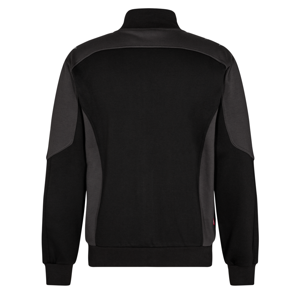 Galaxy sweat cardigan with collar