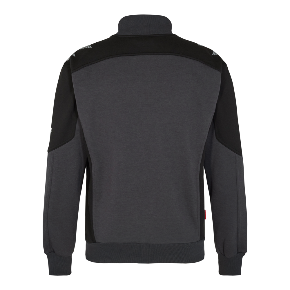 Galaxy sweat cardigan with collar