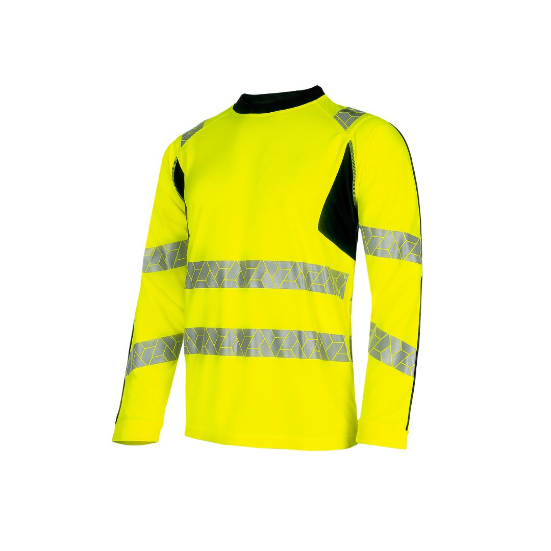 SYNQ® Littup high-vis T-shirt, long sleeves