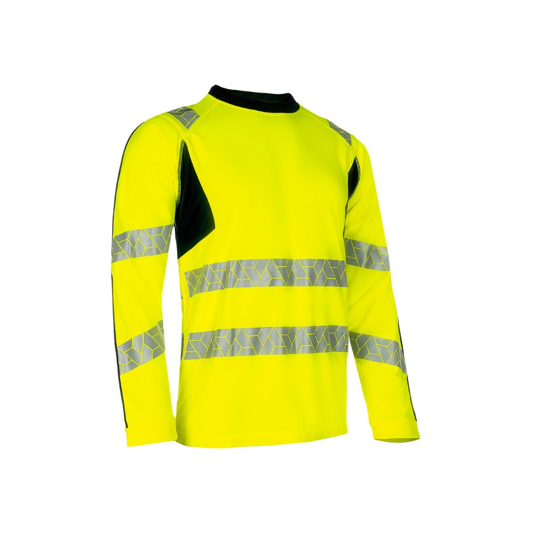 SYNQ® Littup high-vis T-shirt, long sleeves