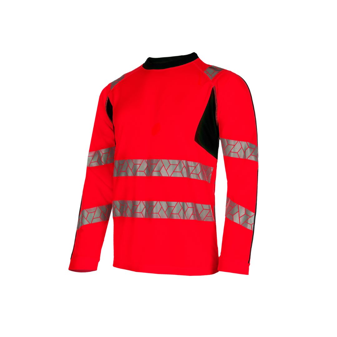 SYNQ® Littup high-vis T-shirt, long sleeves