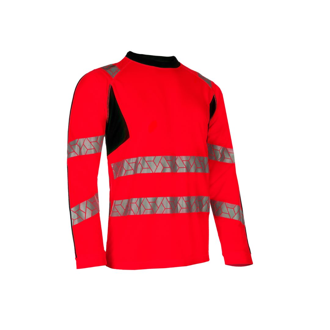 SYNQ® Littup high-vis T-shirt, long sleeves