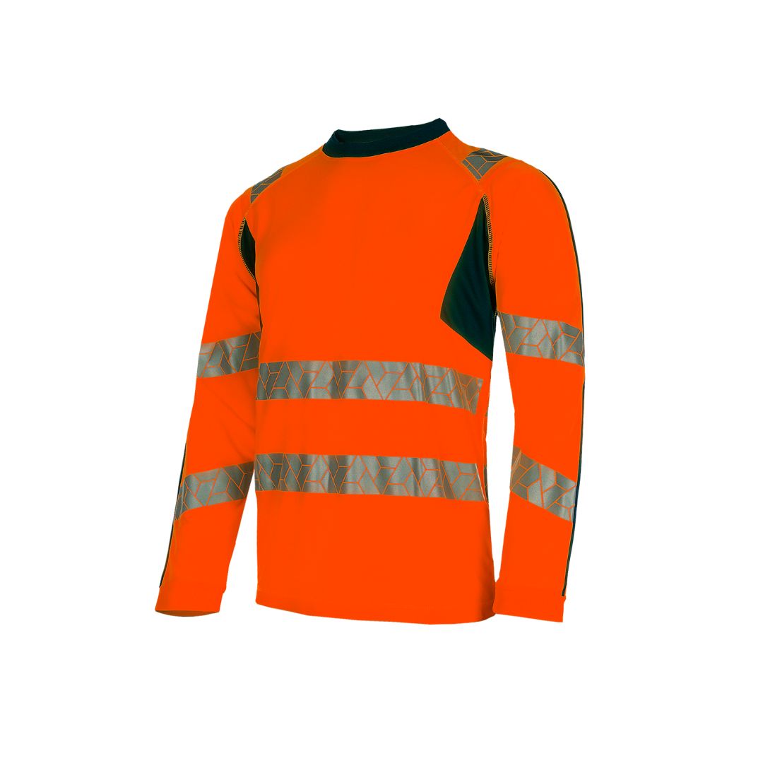 SYNQ® Littup high-vis T-shirt, long sleeves