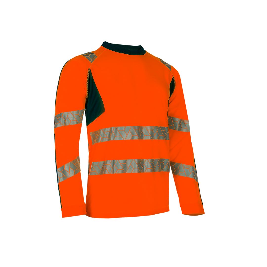 SYNQ® Littup high-vis T-shirt, long sleeves
