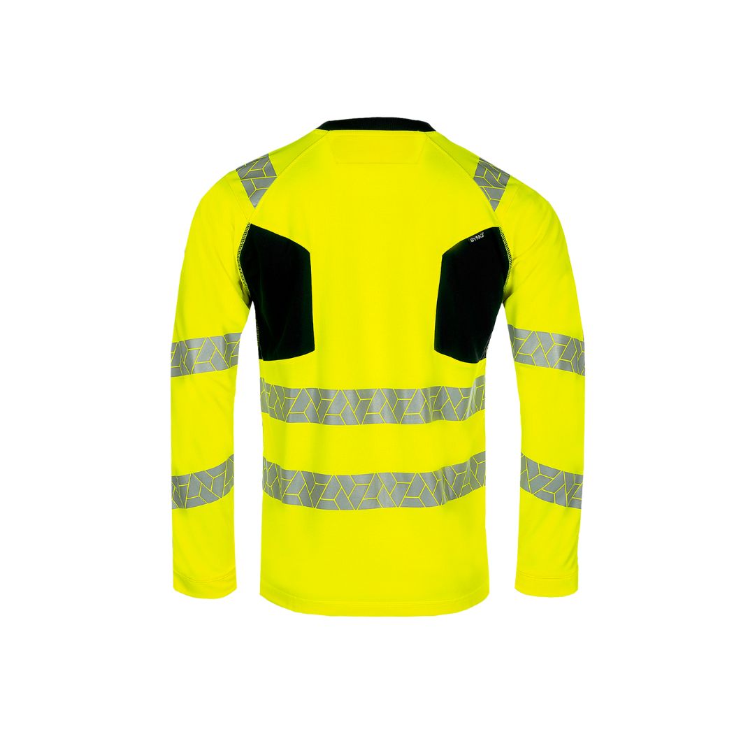 SYNQ® Littup high-vis T-shirt, long sleeves