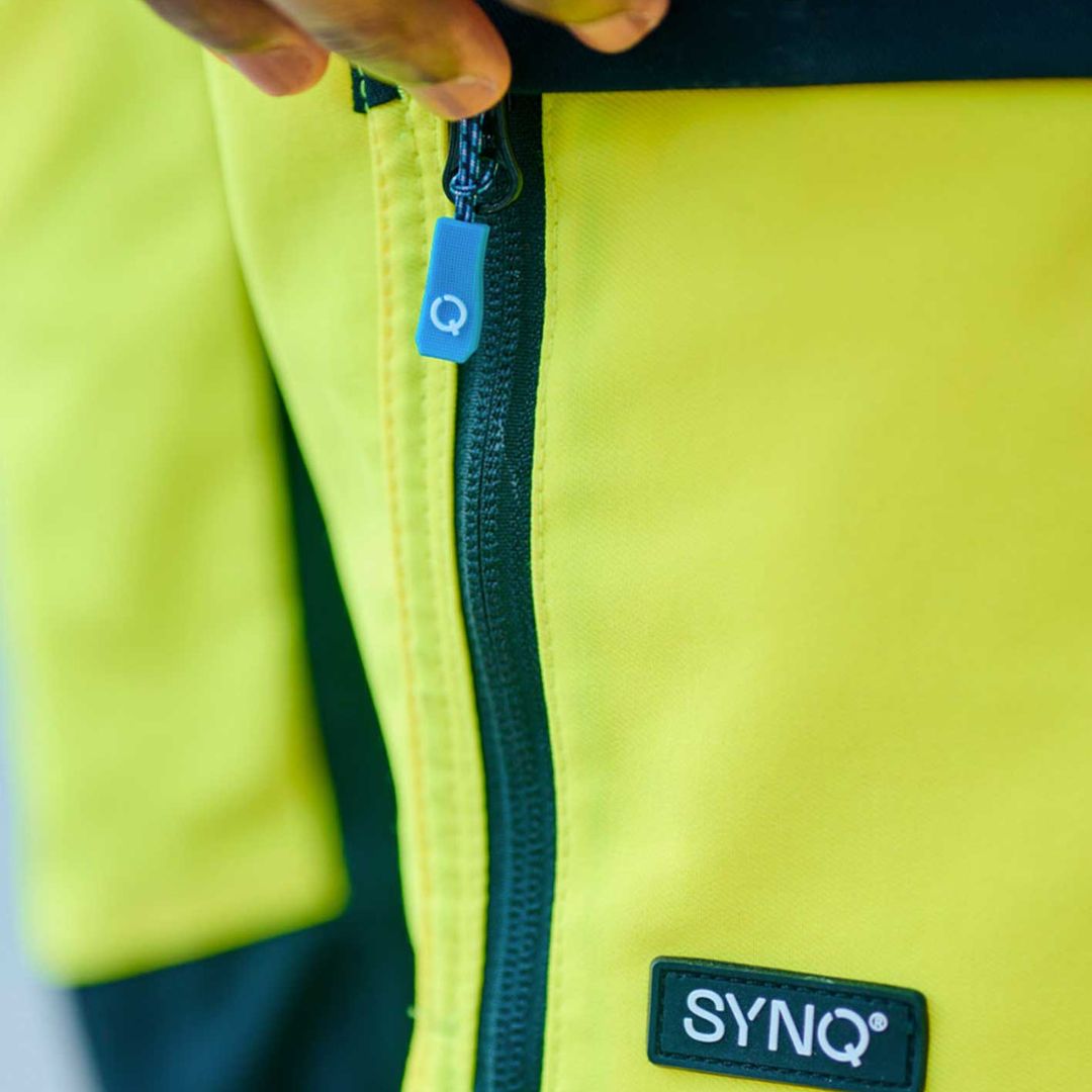 SYNQ® Nopaque - Knee pocket trousers, stretch zones, high-vis class 2, Red or Orange option