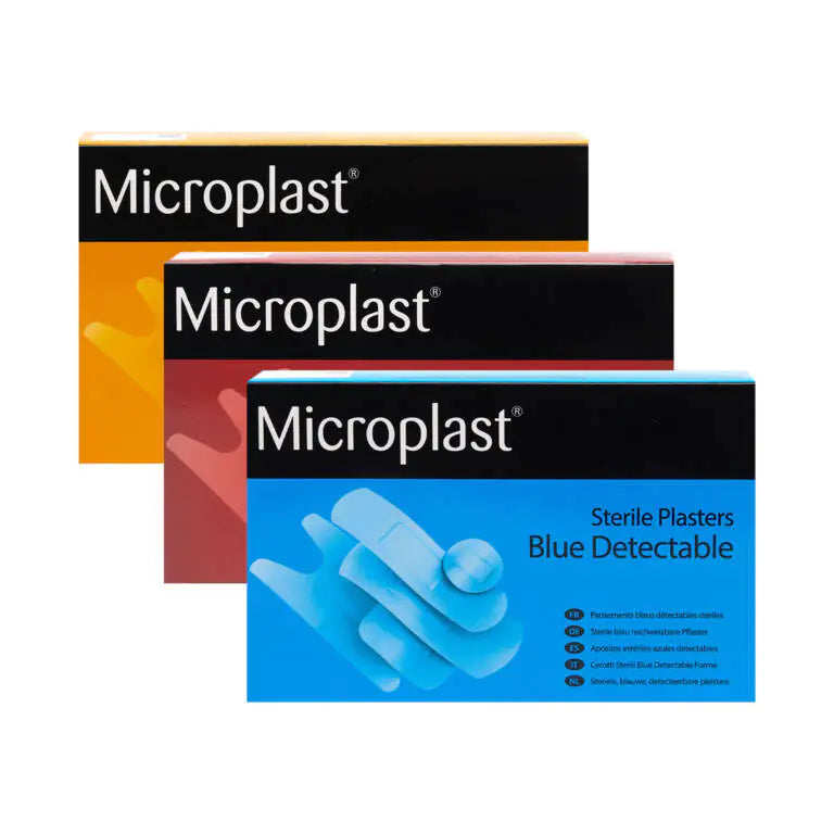 Microplast Assorted Fabric Plasters (Box 100)