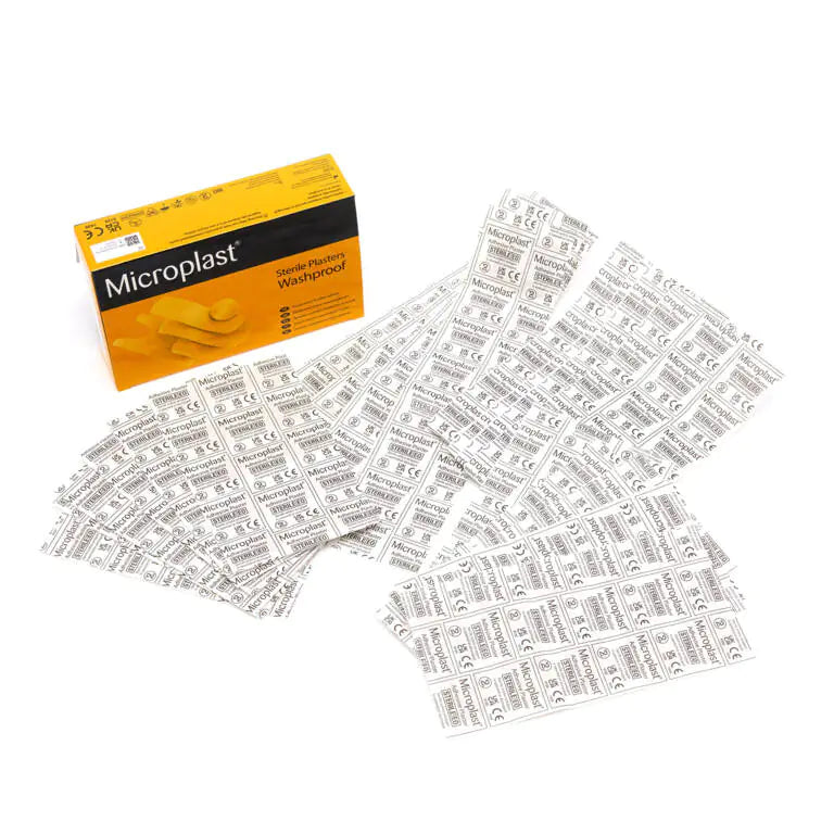 Microplast Assorted Fabric Plasters (Box 100)