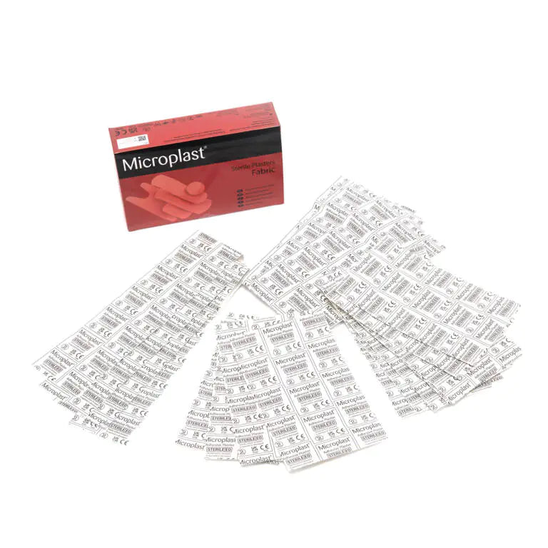 Microplast Assorted Fabric Plasters (Box 100)