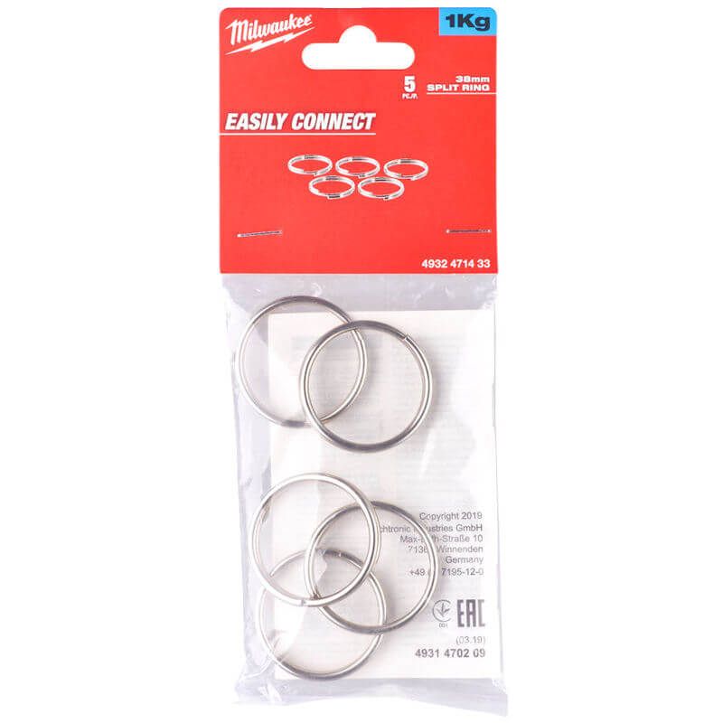 Milwaukee 1kg 38mm Split Rings
