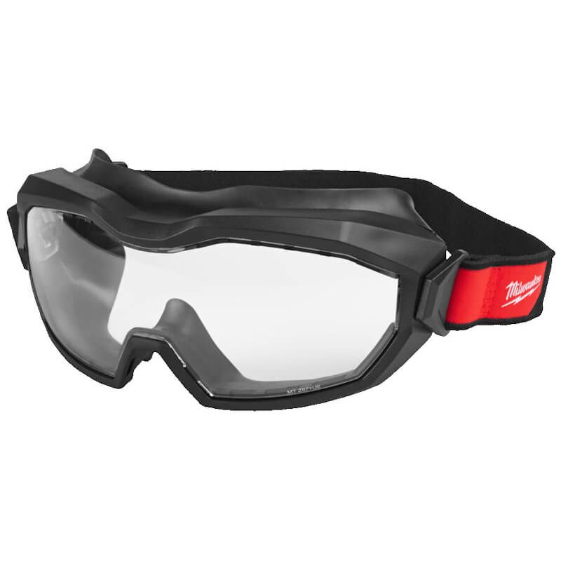 Milwaukee Clear Vented High-Profile Goggles