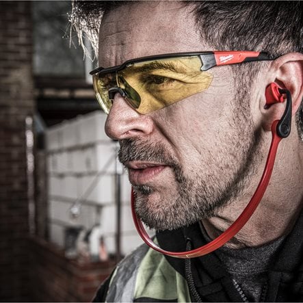 Milwaukee Yellow Enhanced Safety Glasses