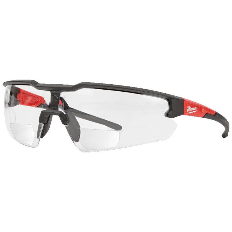 Milwaukee +2 Magnified Clear Safety Glasses