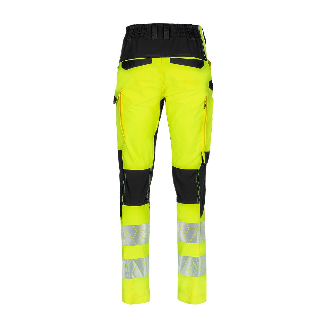 SYNQ® Beaqon - Service trousers, stretch zones, high-vis class 2, yellow/navy or black