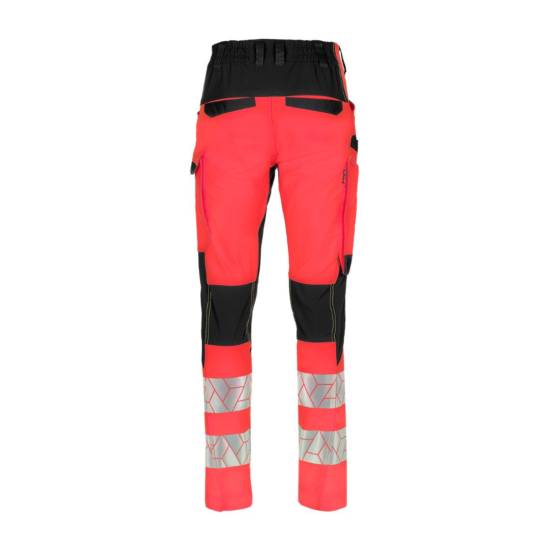SYNQ® Beaqon - Service trousers, stretch zones, high-vis class orange/red option