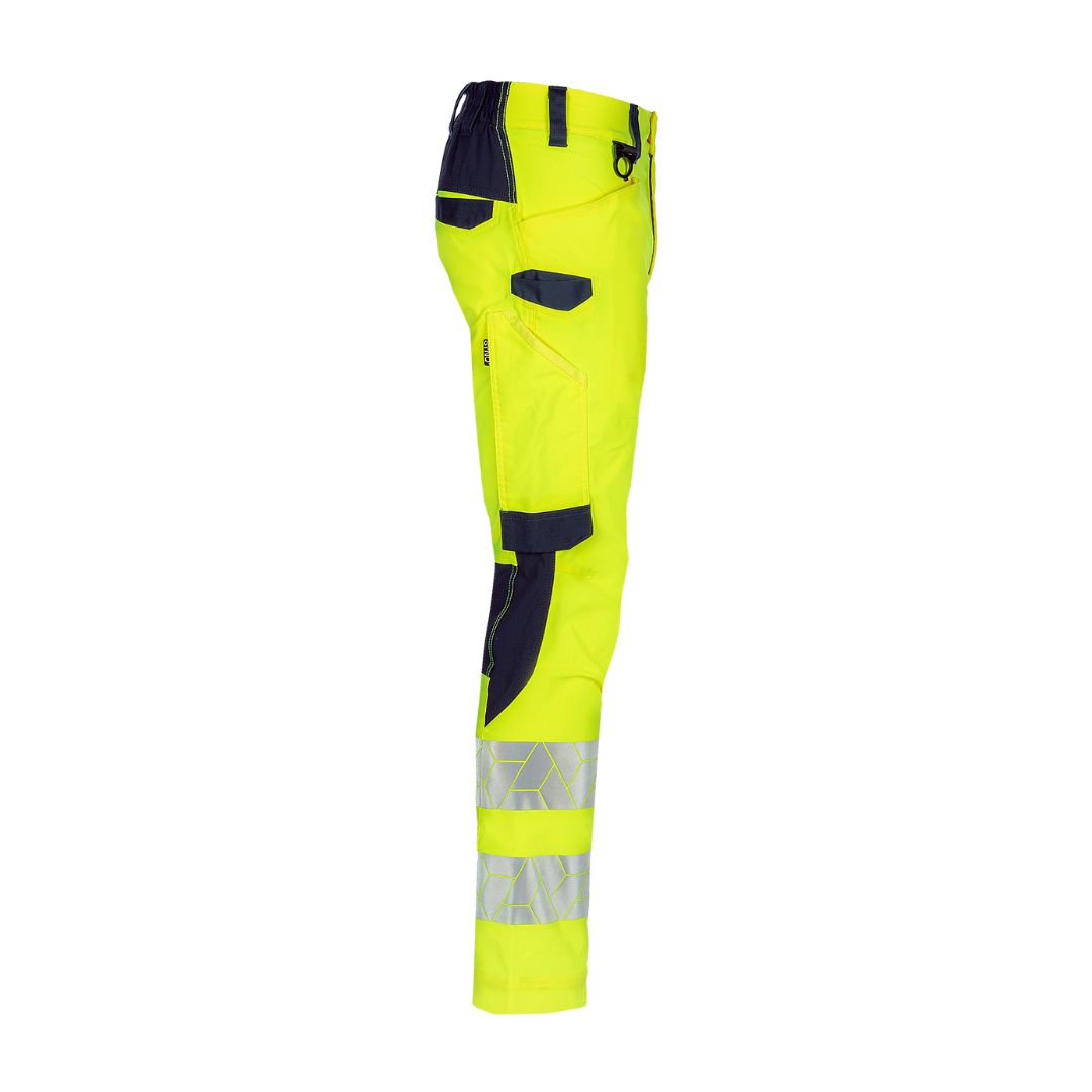 SYNQ® Beaqon - Service trousers, stretch zones, high-vis class 2, yellow/navy or black