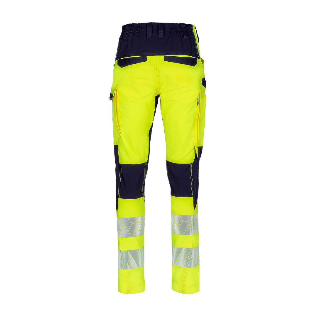 SYNQ® Beaqon - Service trousers, stretch zones, high-vis class 2, yellow/navy or black