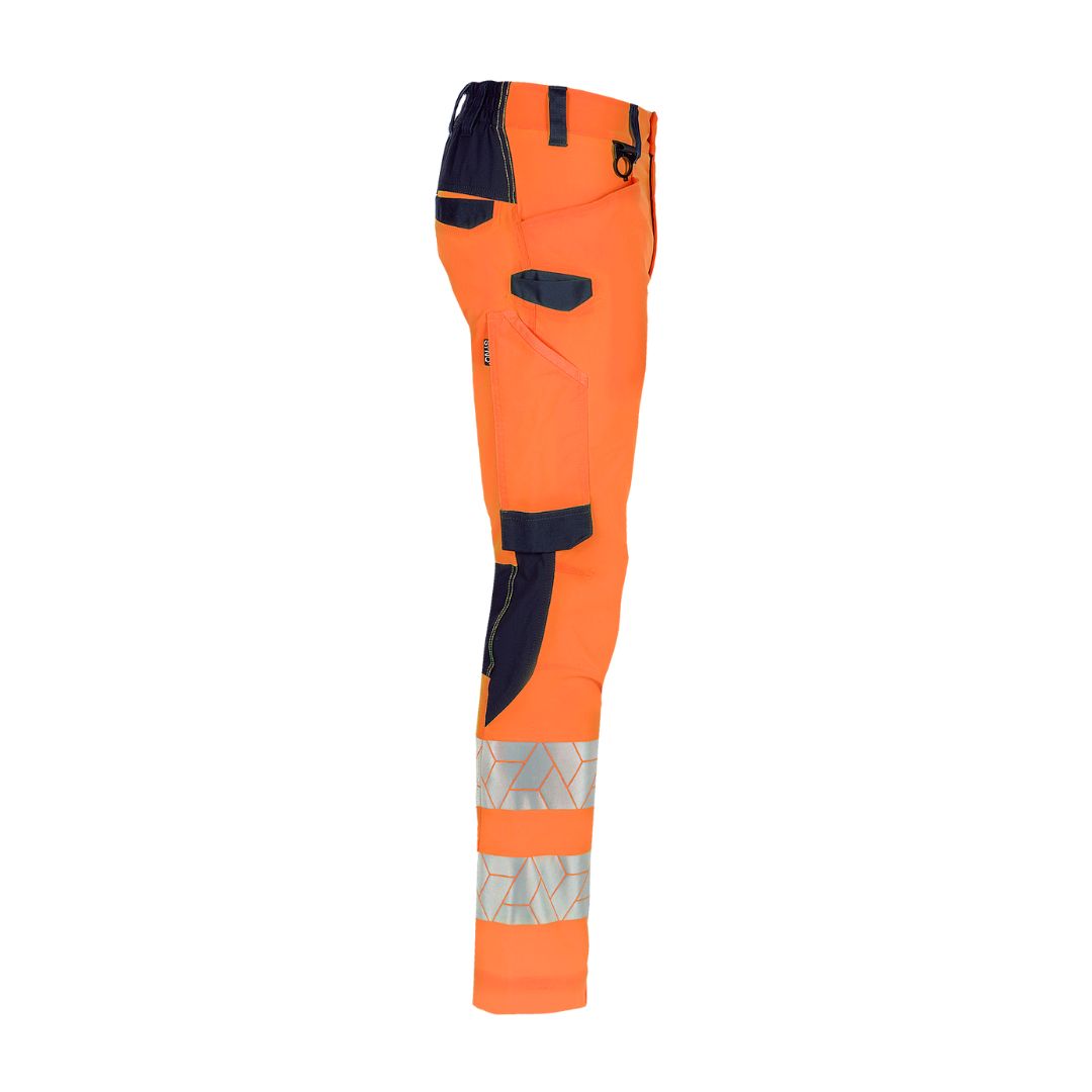 SYNQ® Beaqon - Service trousers, stretch zones, high-vis class orange/red option