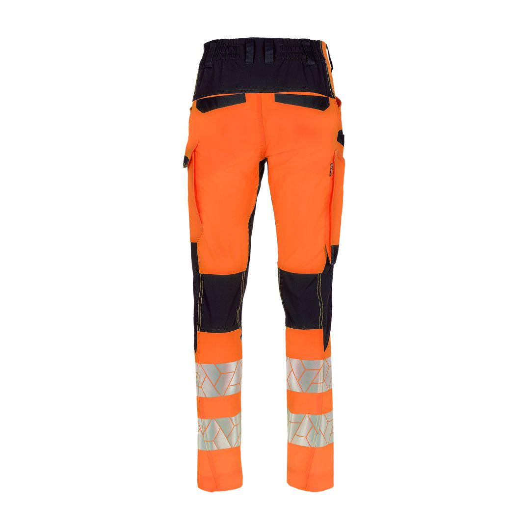 SYNQ® Beaqon - Service trousers, stretch zones, high-vis class orange/red option
