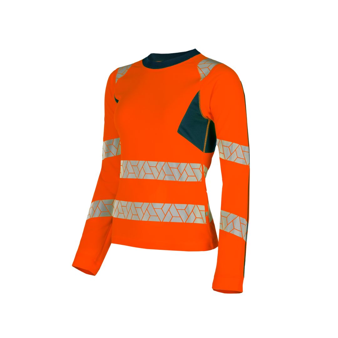 SYNQ® Littup Women's high-vis T-shirt, long sleeves