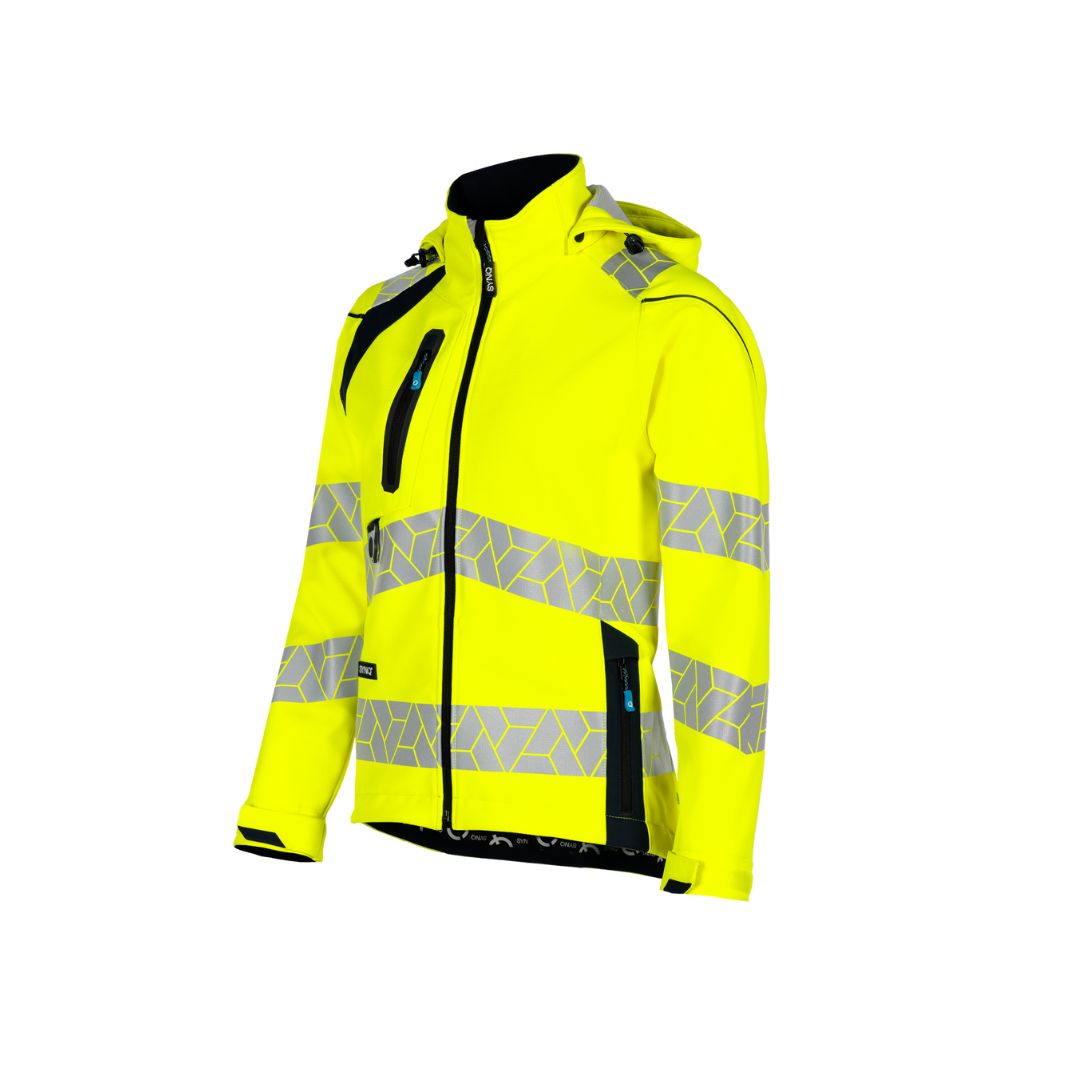 SYNQ® Deteqtor Women's high-vis softshell jacket, stretch