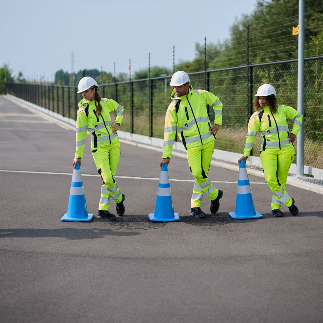 SYNQ® Deteqtor Women's high-vis softshell jacket, stretch