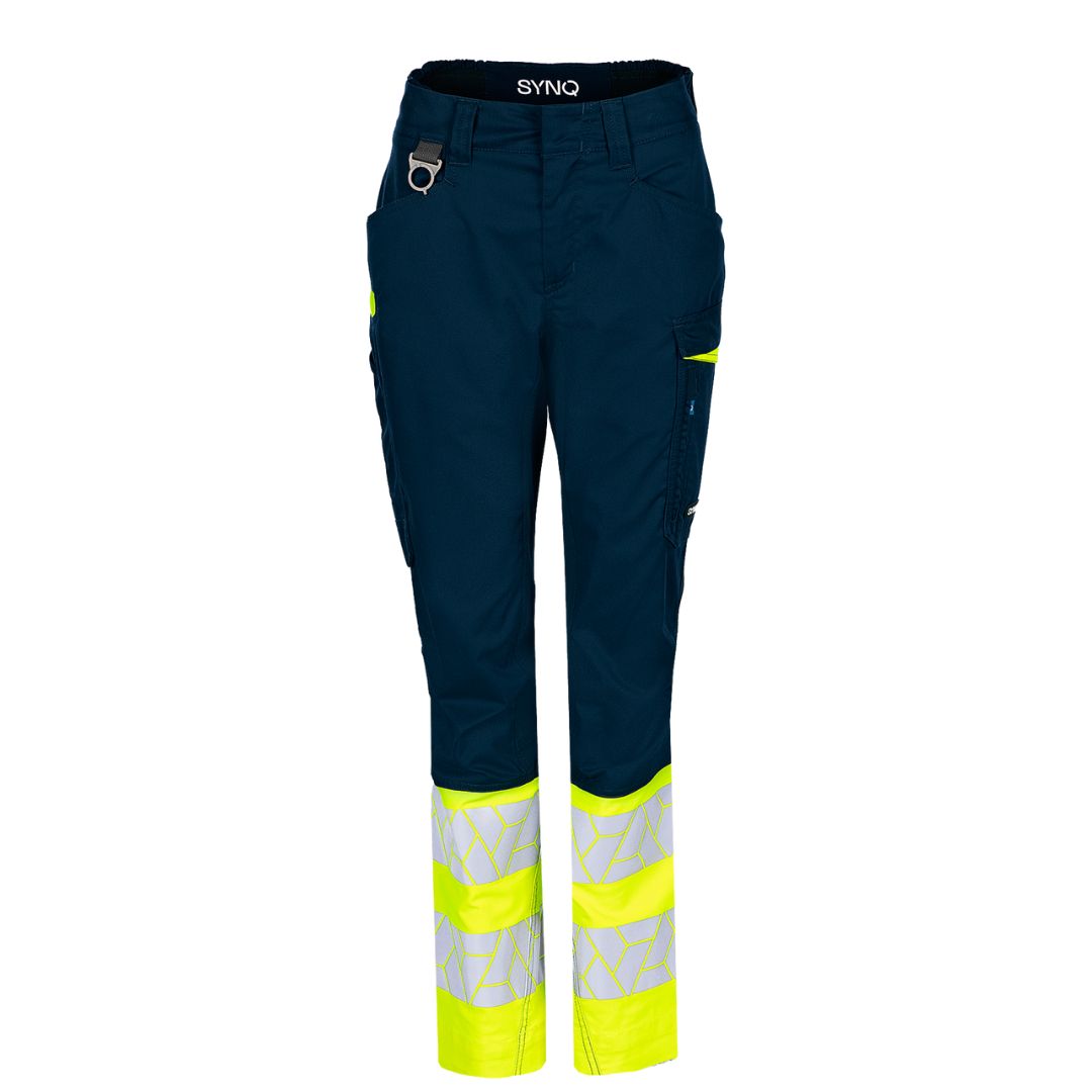 SYNQ® Qlear - Women's service trousers, stretch zones, high-vis class 1