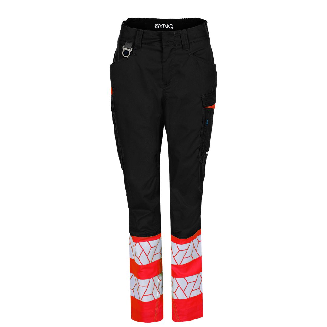 SYNQ® Qlear - Women's service trousers, stretch zones, high-vis class 1