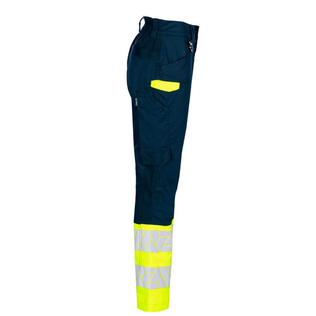 SYNQ® Qlear - Women's service trousers, stretch zones, high-vis class 1