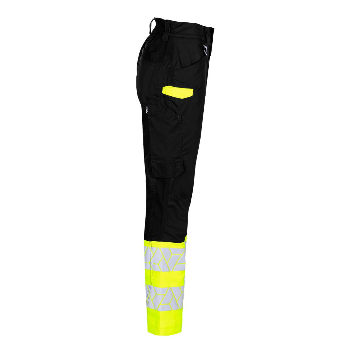 SYNQ® Qlear - Women's service trousers, stretch zones, high-vis class 1