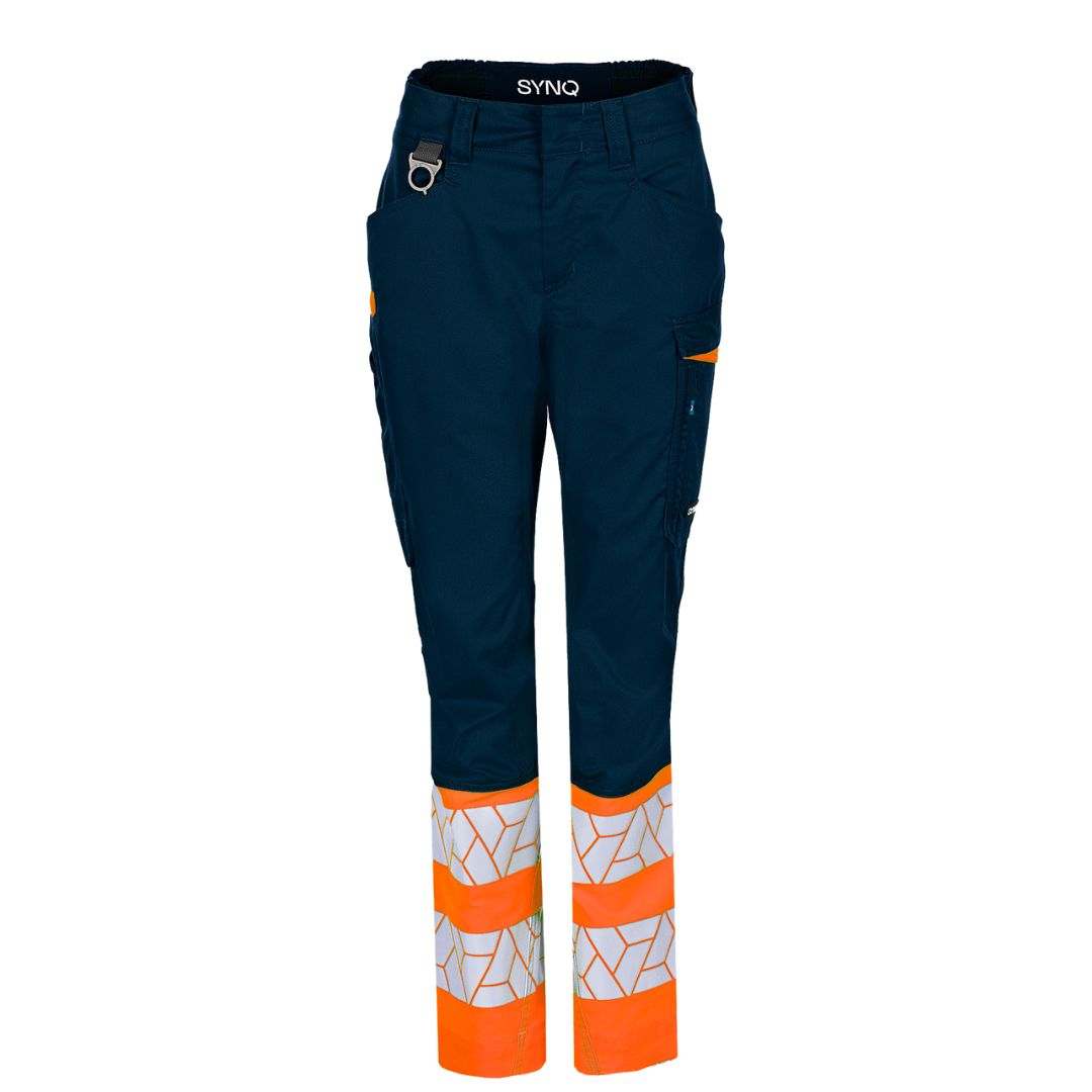 SYNQ® Qlear - Women's service trousers, stretch zones, high-vis class 1
