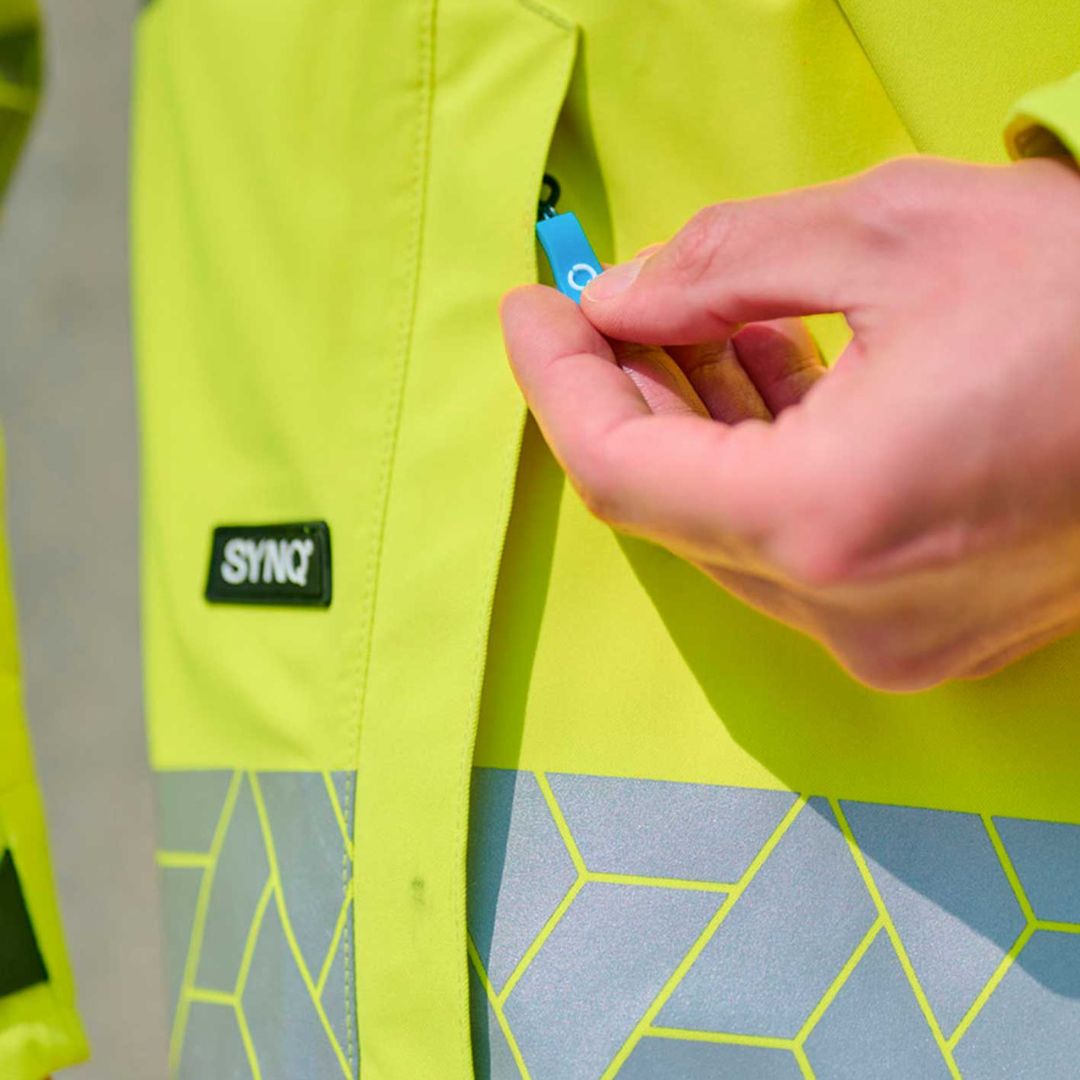 SYNQ® Projeqtor High-vis hardshell jacket, stretch
