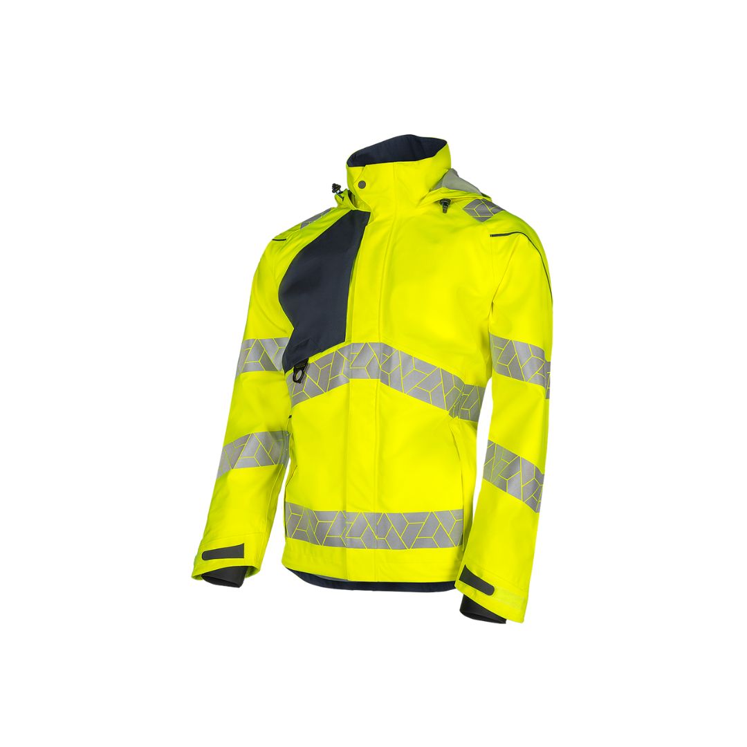SYNQ® Projeqtor High-vis hardshell jacket, stretch