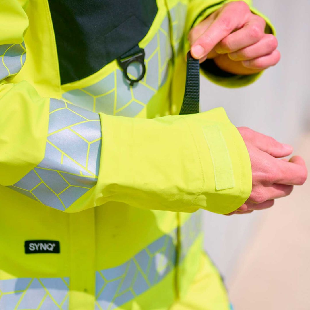 SYNQ® Projeqtor High-vis hardshell jacket, stretch