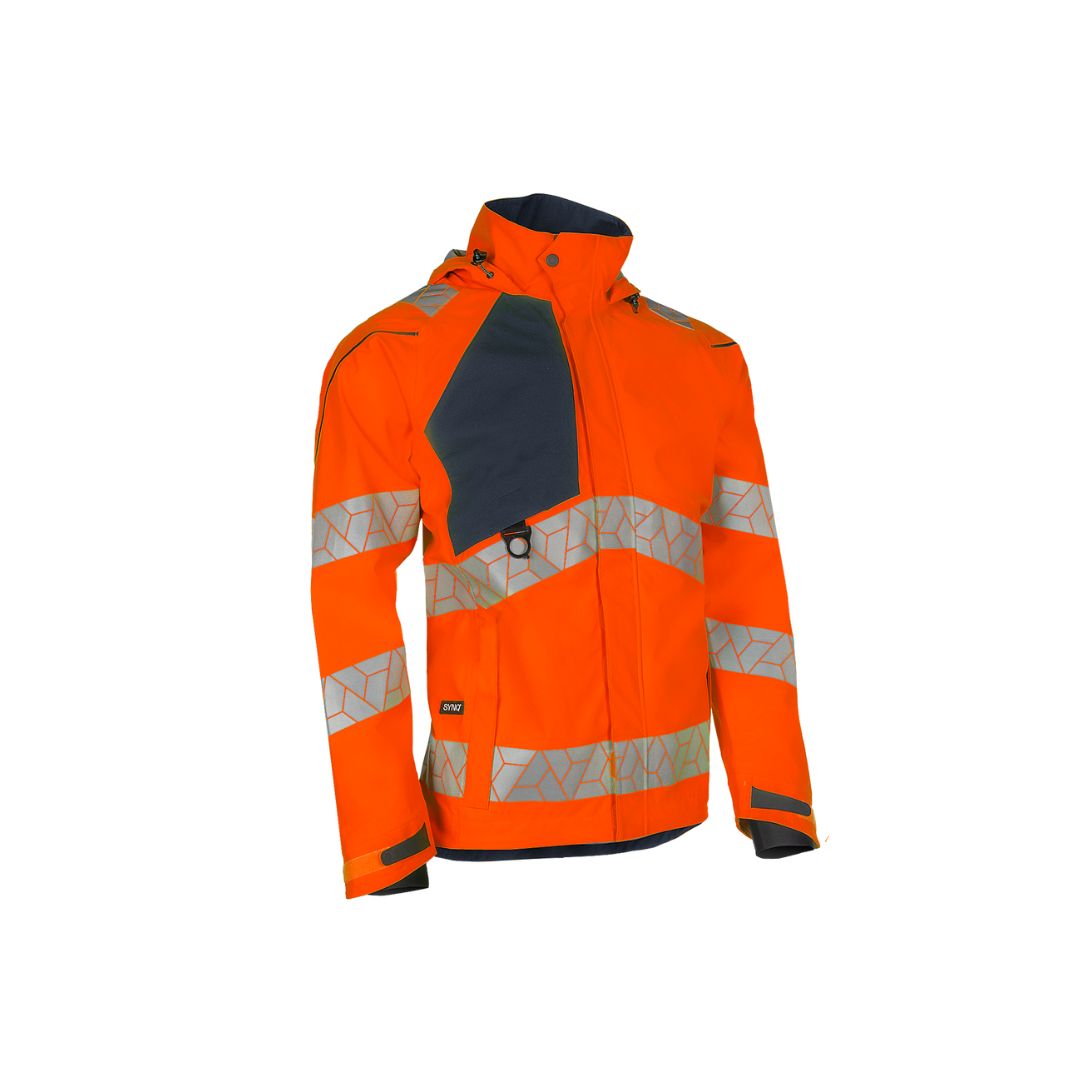 SYNQ® Projeqtor High-vis hardshell jacket, stretch