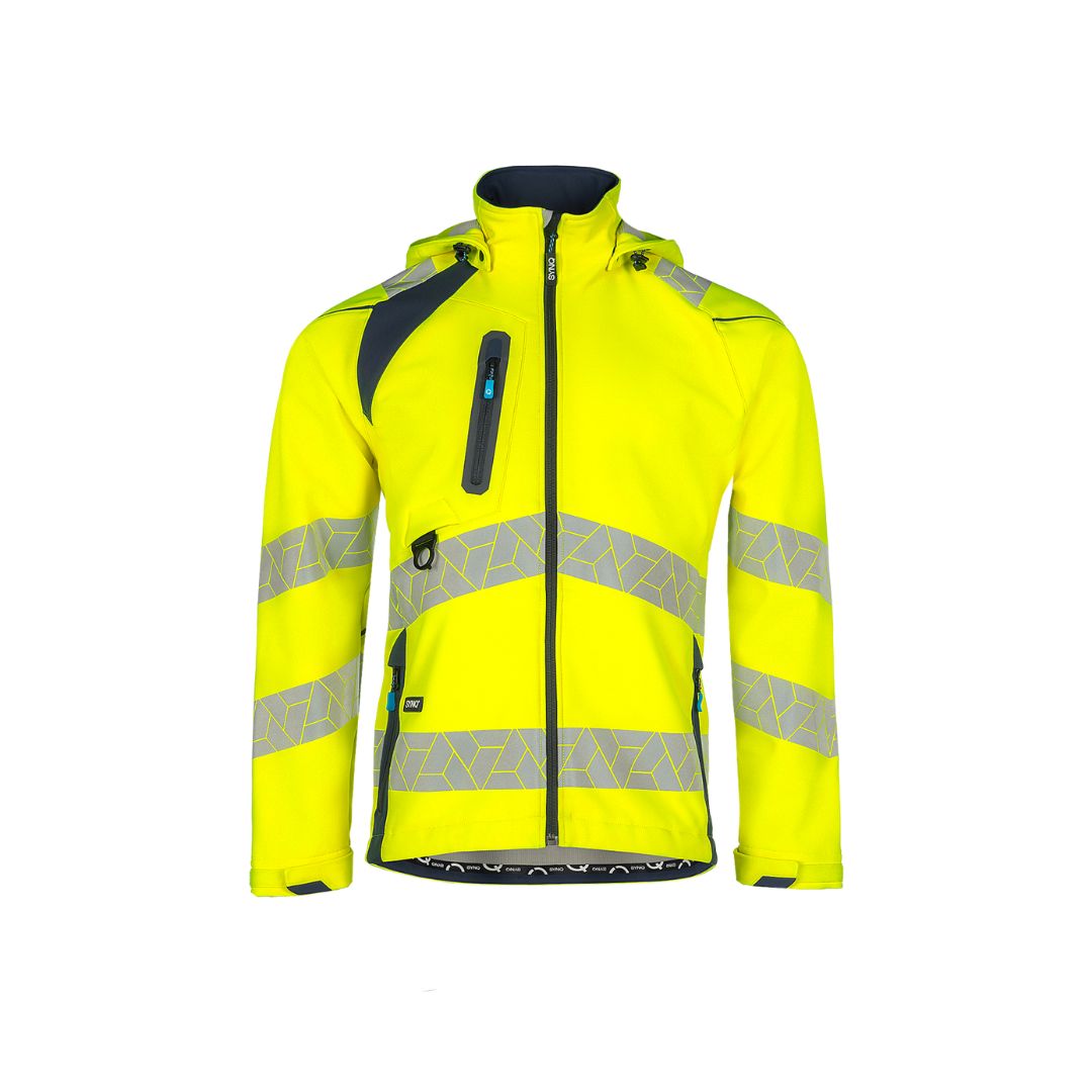 SYNQ® Deteqtor high-vis softshell jacket, stretch