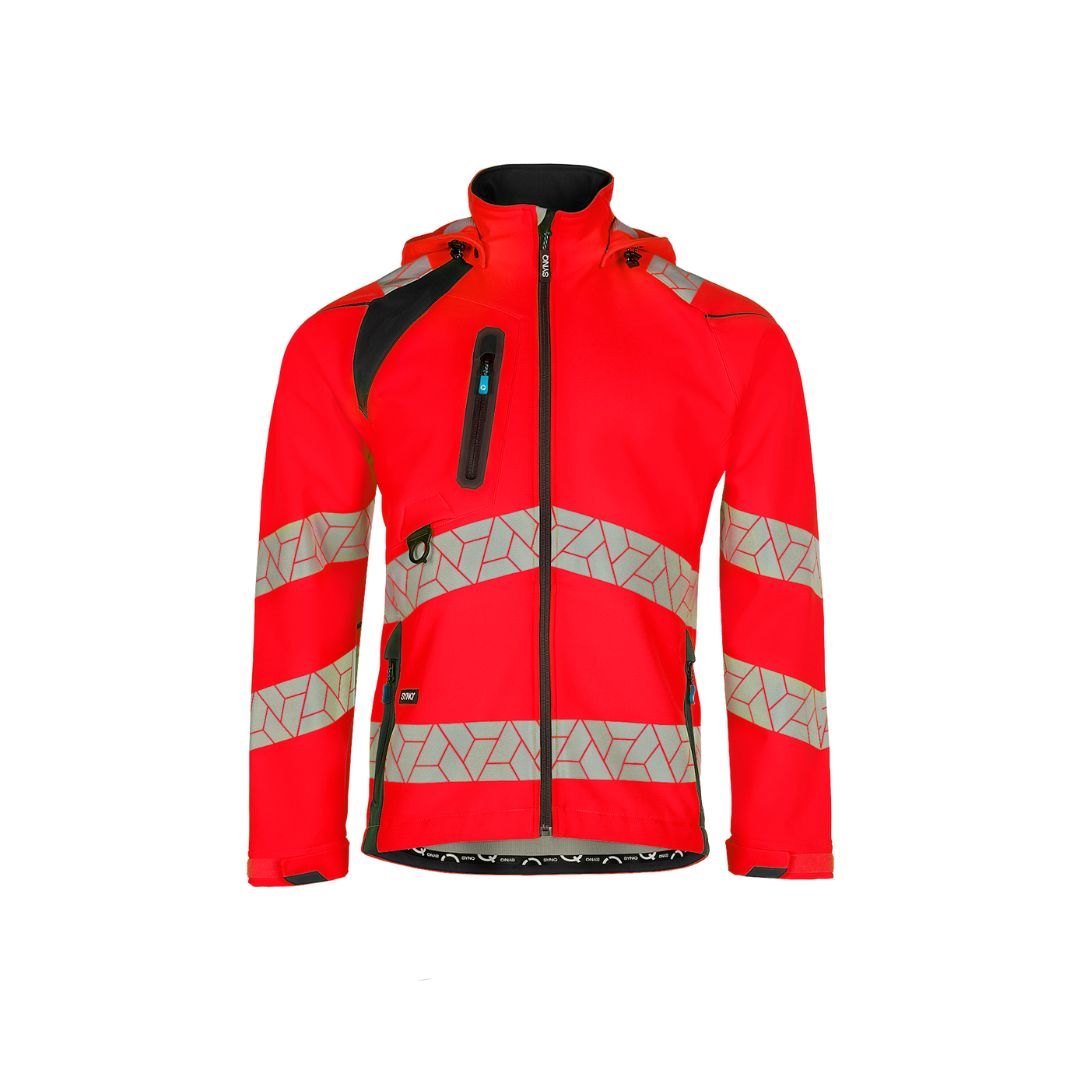 SYNQ® Deteqtor high-vis softshell jacket, stretch