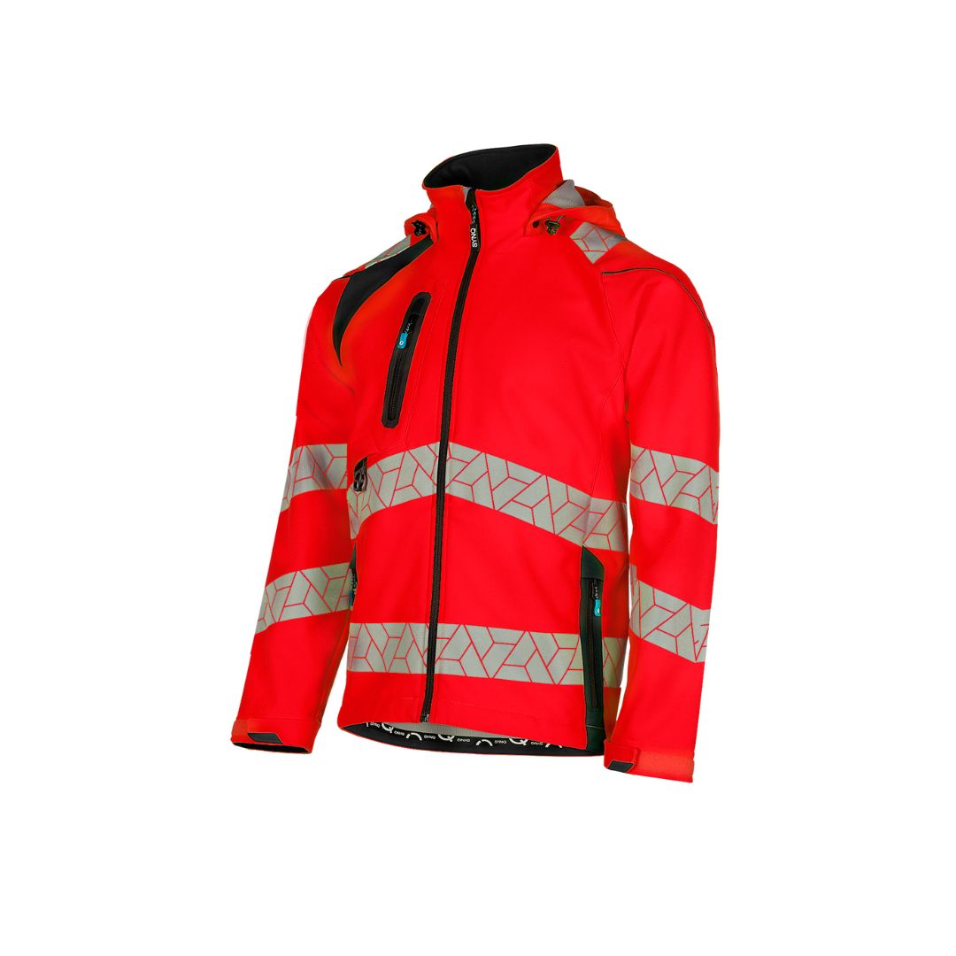 SYNQ® Deteqtor high-vis softshell jacket, stretch