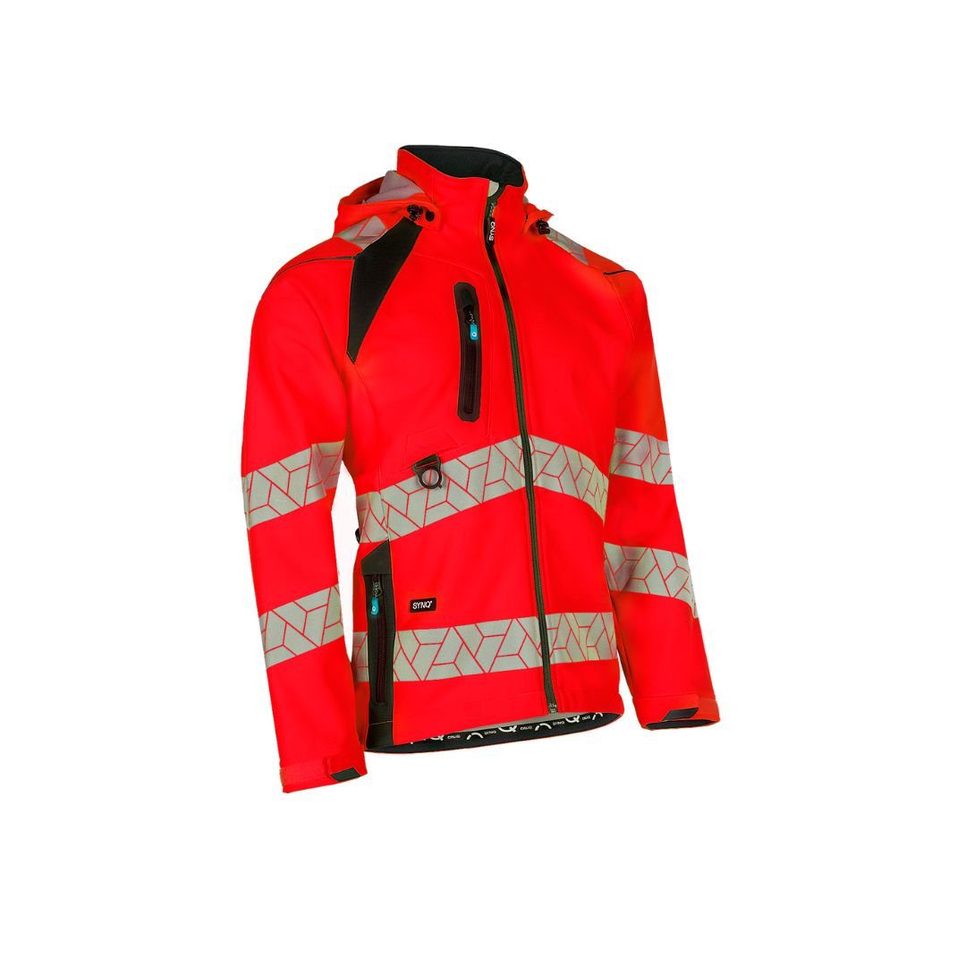 SYNQ® Deteqtor high-vis softshell jacket, stretch