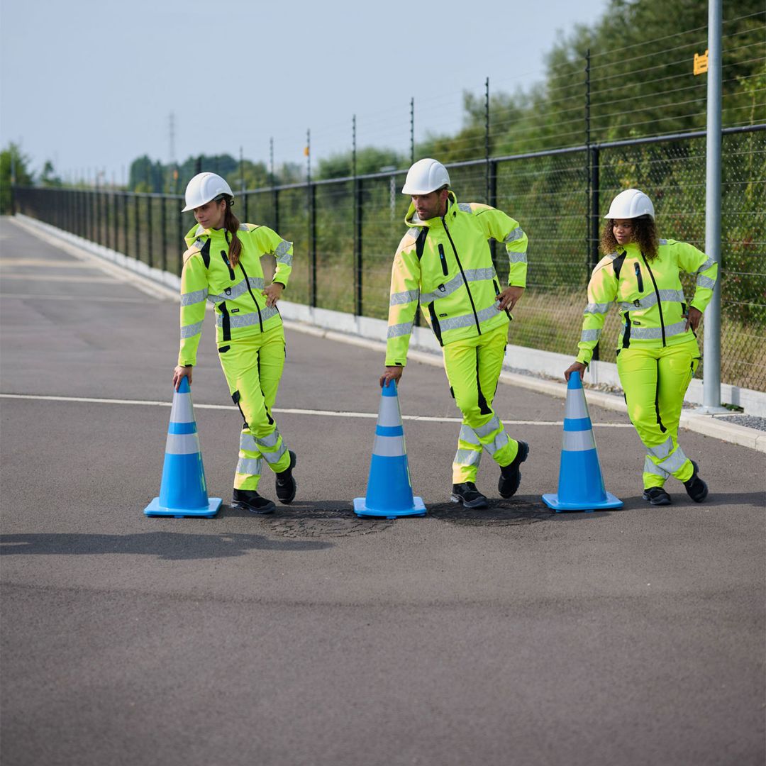 SYNQ® Deteqtor high-vis softshell jacket, stretch