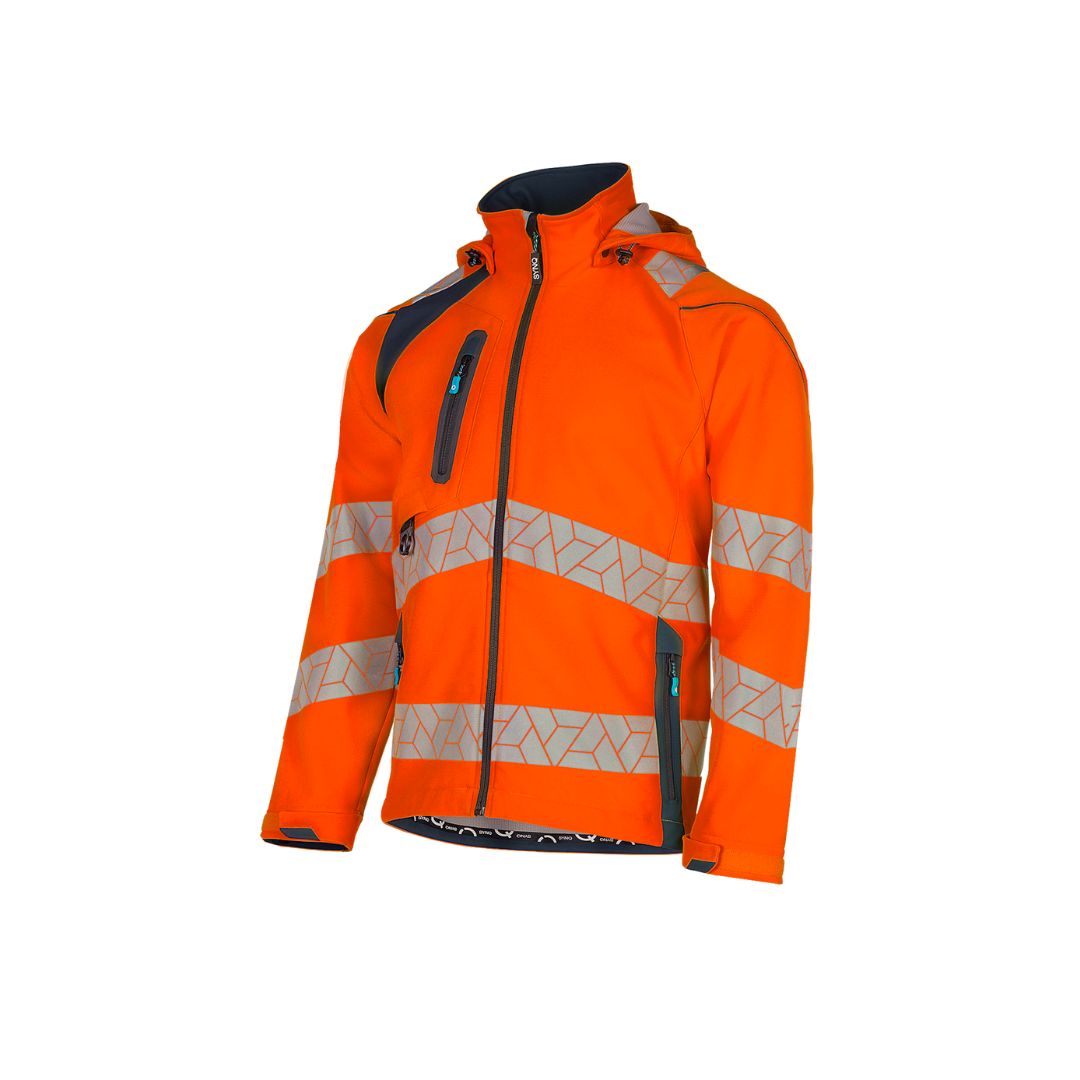 SYNQ® Deteqtor high-vis softshell jacket, stretch